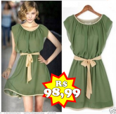 Vestido Verde Curto