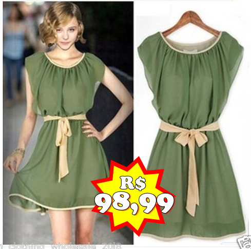 Vestido Verde Curto