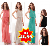 Vestido Longo Cores