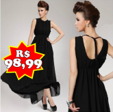 Vestido Longo Preto
